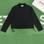 아미 [잔디집]AMI Paris  드 꾀흐 크롭 폴로 2컬러