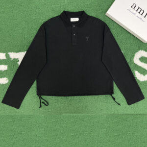 아미 [잔디집]AMI Paris  드 꾀흐 크롭 폴로 2컬러