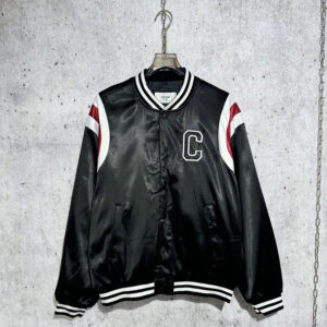 셀린느 【사슬공장】 24FW 바시티 사틴 자켓