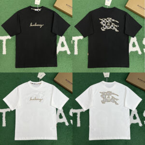 버버리 【잔디집】 EKD B 하트 반팔 티셔츠（레어）