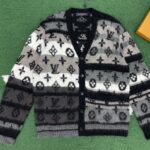 루이비통 [잔디집] 모노그램 모헤어 그라데이션 가디건 (레어)