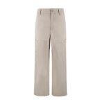 루이비통 【잔디집2】 플록드 코튼 워크웨어 팬츠（세븐）