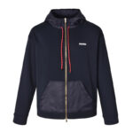 미우미우 【잔디집2】 코튼 플리스 지퍼 후드（세븐）