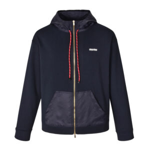 미우미우 【잔디집2】 코튼 플리스 지퍼 후드（세븐）