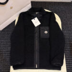 몽클레어 포켓 테디 집업 스웨트셔츠 【COPY】