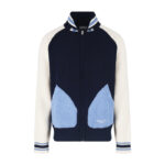 디올 【잔디집2】 Couture 꾸뛰르 은방울꽃 투 톤 바시티 가디건（세븐）