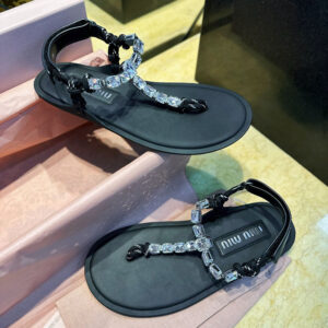 미우미우 【터보】 코튼 코드 샌들 (TJ공장)