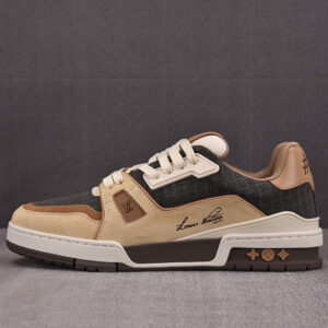 루이비통 [BQ공장] LV 트레이너 스니커즈 브라운