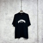 발렌시아가 [사슬공장] 로고 오버사이즈 코튼 저지 티셔츠