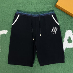 루이비통 【잔디집】 MLVD 시그니처 코튼 저지 컬리지 쇼츠（레어）