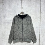 루이비통 [사슬공장] 리버서블 더블 페이스 울 블루종 후디