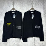 디올 【사슬공장】 꾸뛰르 캐시미어 브이넥 가디건