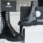 샤넬 [터보공장] 23c 레이스업 워커 미들부츠 (TJ공장)
