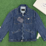 프라다 [잔디집] 데님 재킷 블루