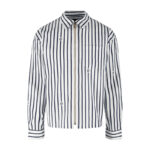 루이비통 【잔디집2】 LV 롱 슬리브드 집업 셔츠（세븐）