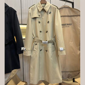 버버리 켄징턴 트렌치코트 해리티지 남성용 롱 베이지