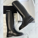 샤넬 [터보공장] 카프스킨 하이 부츠 (TJ공장)