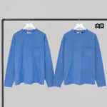 미우미우 【YD공장】 로고 포켓 긴팔 티셔츠