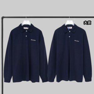 미우미우 【YD공장】 폴로 셔츠 코튼 피케