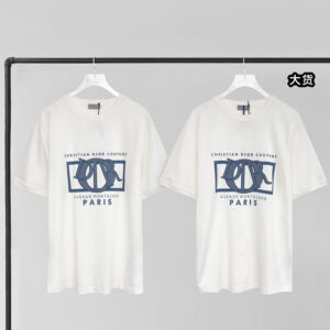 디올 [YD공장] Charm 시그니처 프린트 자수 반팔 티셔츠