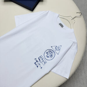 디올 x 힐튼 넬 프린트 반팔 티셔츠