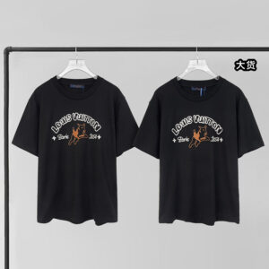 루이비통 [YD공장] LV 점핑 티셔츠 코튼 엠브로이더드 도그