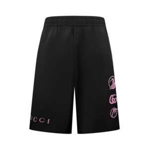 구찌 【잔디집2】 로고 카브라 숏 팬츠（세븐）