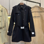 버버리 남성용 해리티지 숏 뉴 켄징턴 블랙