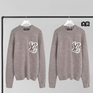 루이비통 【YD공장】 울 크루넥 인타르시아 니트