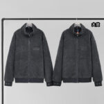 루이비통 [YD공장] 모노그램 레더 패치 후리스 자켓