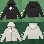 몽클레어 【잔디집】 그레노블 믹스 패딩 자켓（레어）