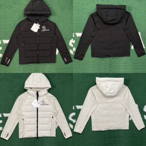 몽클레어 【잔디집】 그레노블 믹스 패딩 자켓（레어）