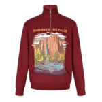 로에베 [잔디집2] 레귤러 집업 스웨트셔츠 코튼