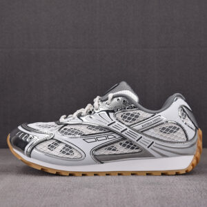 보테가베네타 [M공장]  오르빗 스니커즈 실버/화이트/옵틱 화이트 러버