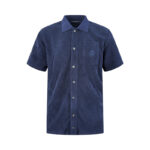 루이비통 【잔디집2】 MLVD 다미에 프렌치 테리 숏 슬리브드 셔츠（세븐）