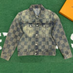 루이비통 [잔디집]  다미에 데님 워시드 자켓 (레어)