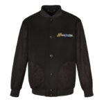 루이비통 【잔디집2】 믹시 바시티 블루종 레더 자켓（세븐）