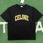 셀린느 [잔디집] 루즈 티셔츠 코튼 저지