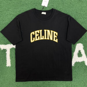 셀린느 [잔디집] 루즈 티셔츠 코튼 저지