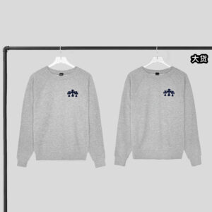 크롬하츠 【YD공장】 세메터리 트리플 크로스 맨투맨 스웨트셔츠