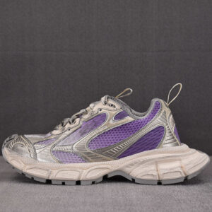 발렌시아가 【XA공장】 3XL 스니커즈 그레이 퍼플 화이트