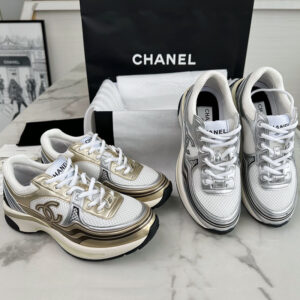 샤넬 【Happy】 24C CC로고 크루즈 스니커즈 (터보)