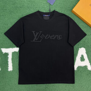 루이비통 【잔디집】 LV 러버스 엠벨리시드 반팔 티셔츠（레어）