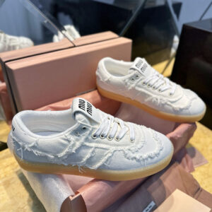 미우미우 【TJ공장】 로고 로우 스니커즈 (터보)