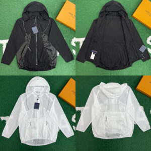 루이비통 【잔디집】 모노그램 나일론 리버서블 윈드브레이커（레어）