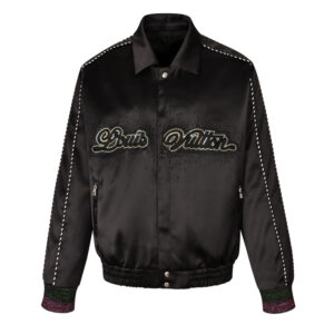 루이비통 【잔디집2】 수베니어 엠벨리시드 블루종 자켓（세븐）