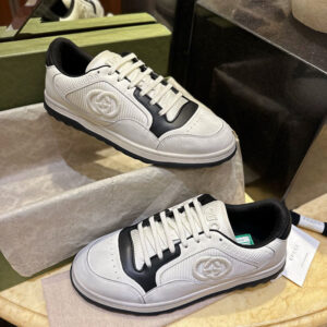 구찌 【터보】 맥 80 스니커즈 화이트/블랙 （TJ공장）