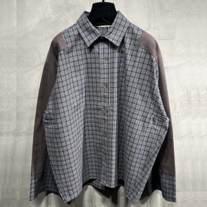 아크네 24FW 체크 플란넬 셔츠