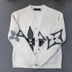 루이비통 【터보】 그래픽 니티드 가디건（TJ공장）