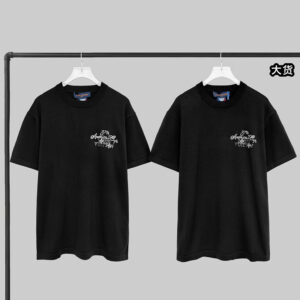 루이비통 【YD공장】 LV컵 반팔 티셔츠 로고 엠벨리시드